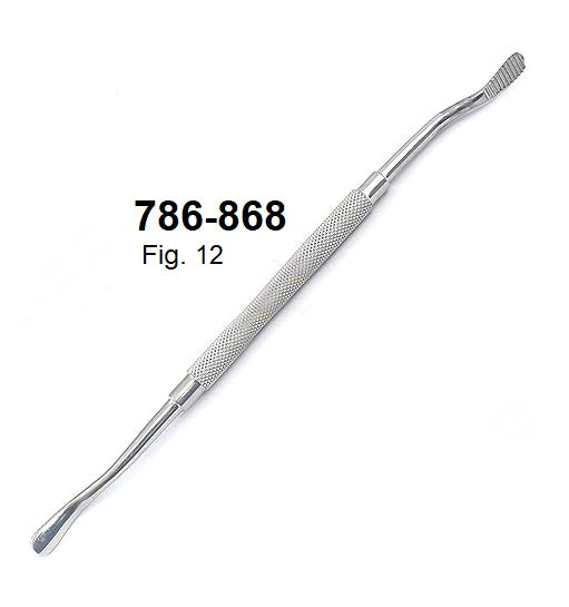 ShipShape Instruments Howard #12 Bone File – Straight Cut, Surgical/Dental, Stainless Steel