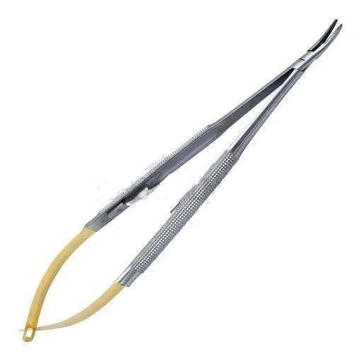 T.C CASTROVIEJO NEEDLE HOLDER CURVED, AS-2091