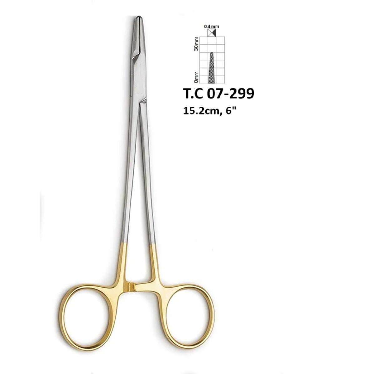Crile-Wood Needle Holders T.C, T.C 07-299