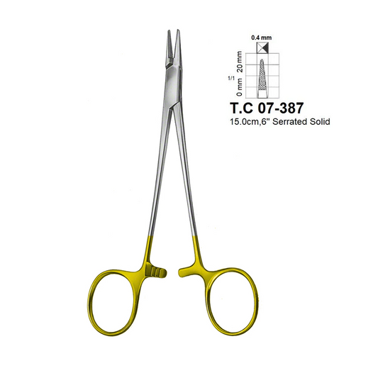 Baby Crile-Wood Needle Holders, T.C 07-387