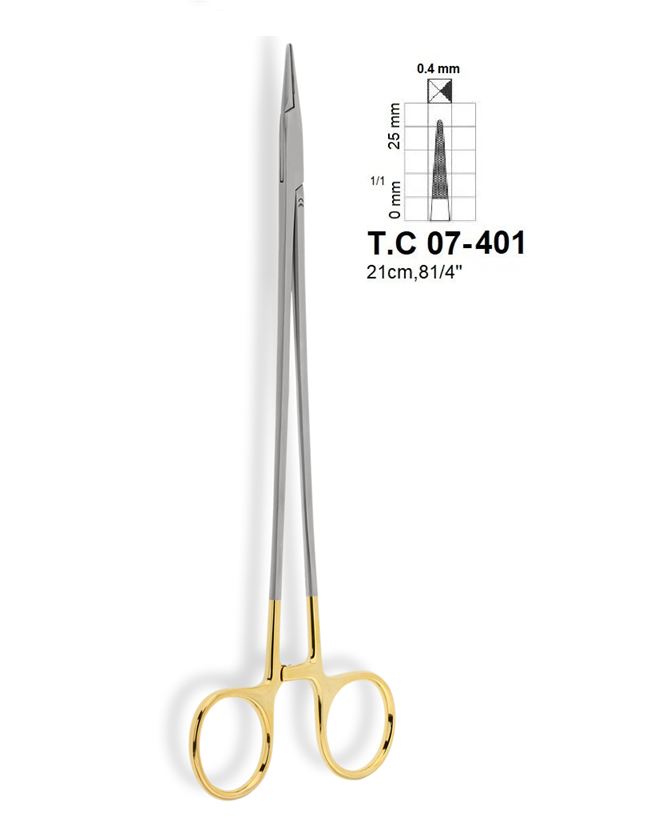 De Bakey Needle Holders T.C 07-401