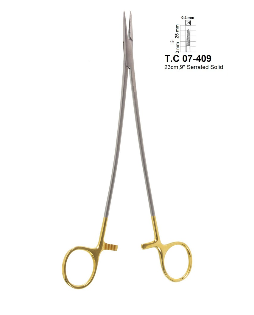 Debakey-Vascular/Extra Light Needle Holders, T.C 07-409