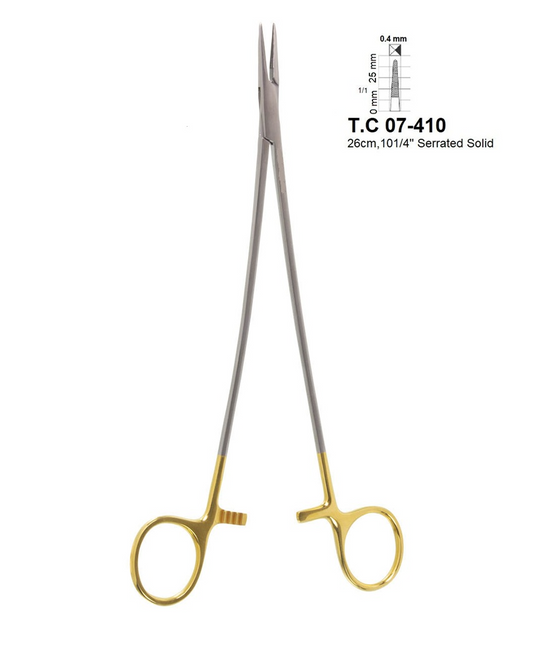 Debakey-Vascular/Extra Light Needle Holders, T.C 07-410