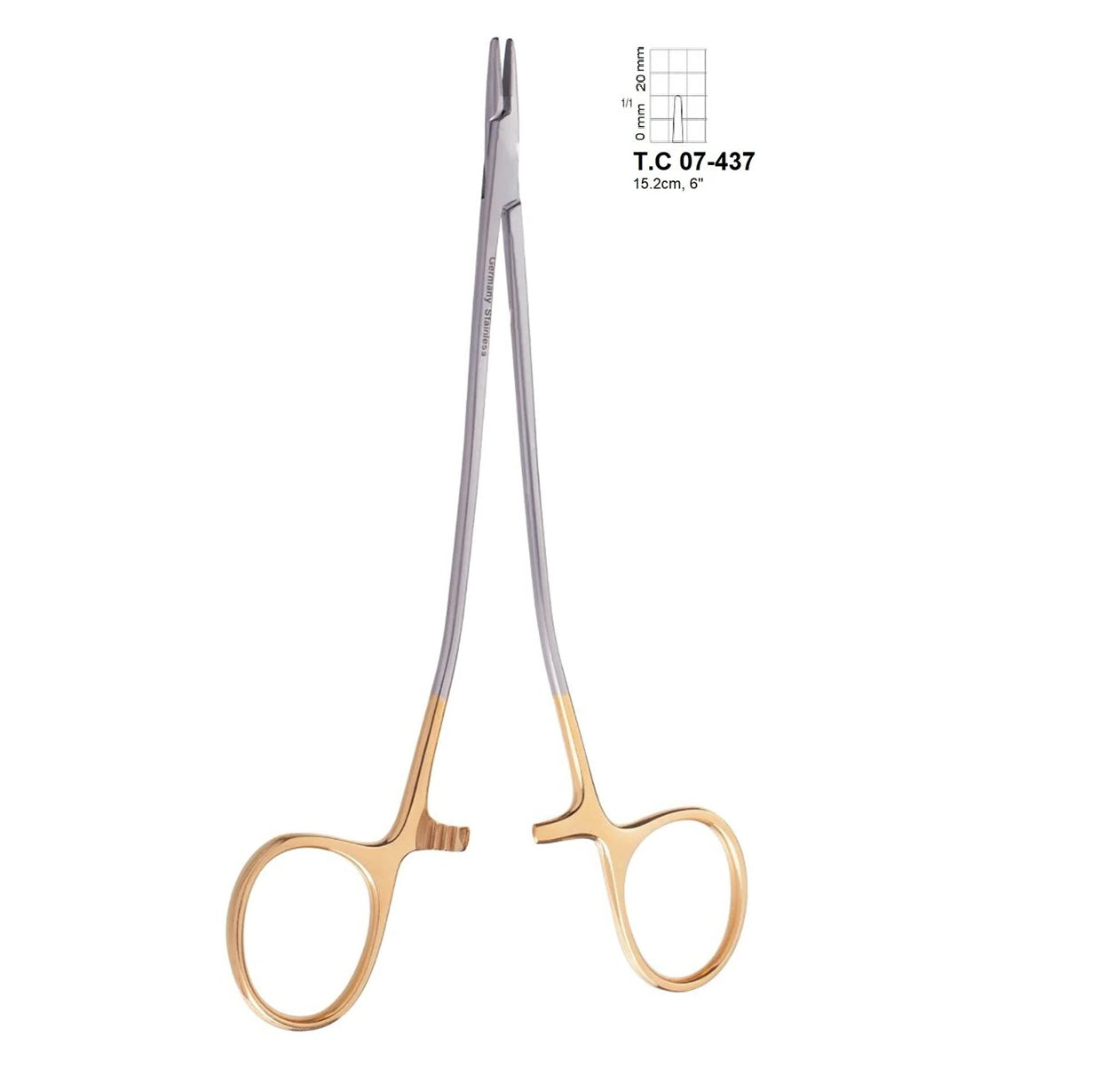 Cooley Microvascular Needle Holders, T.C 07-437
