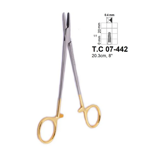 Cooley Microvascular Needle Holders, T.C 07-442