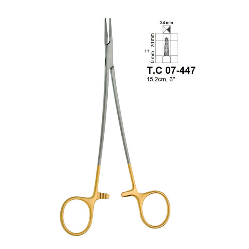 Micro Surgical Needle Holders, T.C 07-447