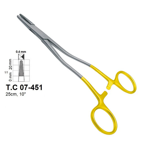 Masson-Lutti-Bozeman Needle Holders T.C 07-451