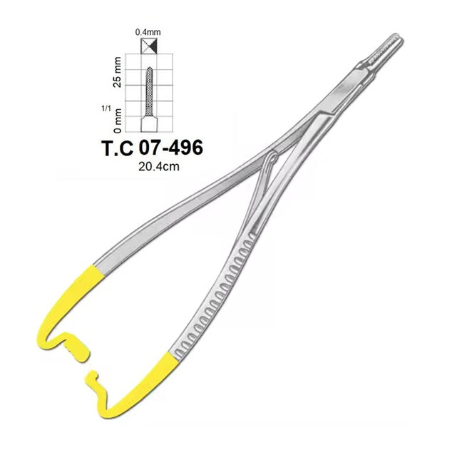 Mathieu-Rayder Vascular Needle Holders, T.C 07-496