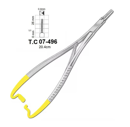 Mathieu-Rayder Vascular Needle Holders, T.C 07-496