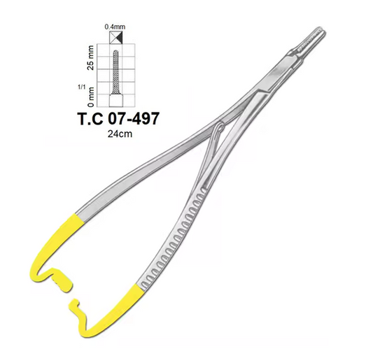 Mathieu-Rayder Vascular Needle Holders, T.C 07-497