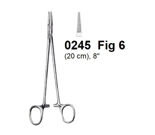 MAYO-HEAGER Needle Holder, 0245  Fig 6