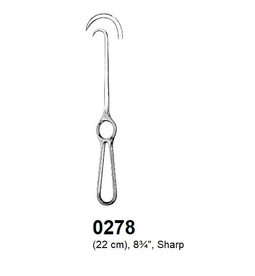 VOLKMANN Bone Retractor, 0278 – Surgical Design Shop