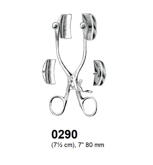 COLLIN Self-Retaining Retractor, 0290 – Surgical Design Shop