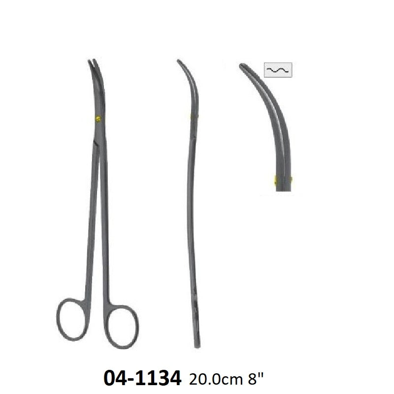 Thorek Scissors, Thorek Scissors S-Shape Handle 04-1134