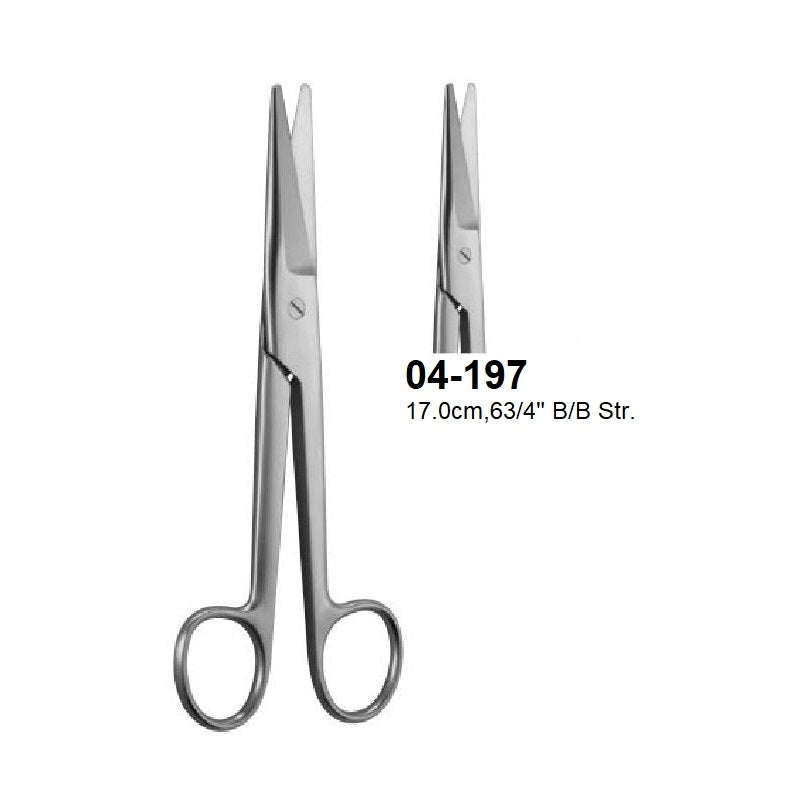 MAYO-NOBLE DISSECTING & GYNECOLOGICAL SCISSORS, 04-197 – Surgical ...
