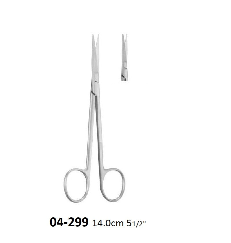JOSEPH OPERATING,DISSECTING STRAIGHT SCISSORS 04-299 – Surgical Design Shop