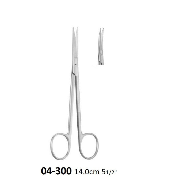 JOSEPH OPERATING,DISSECTING CURVED SCISSORS 04-300 – Surgical Design Shop