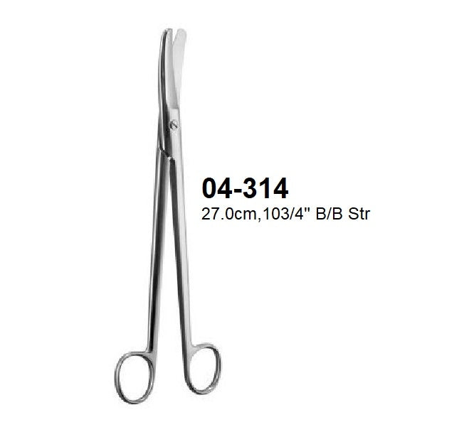 DUBOIS DISSECTING & GYNECOLOGICAL SCISSORS, 04-314