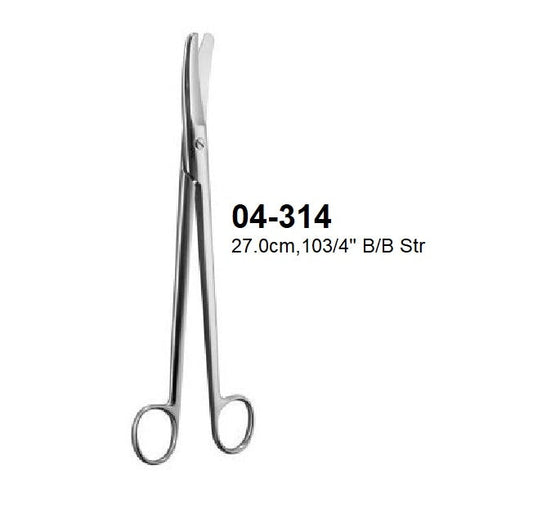DUBOIS DISSECTING & GYNECOLOGICAL SCISSORS, 04-314