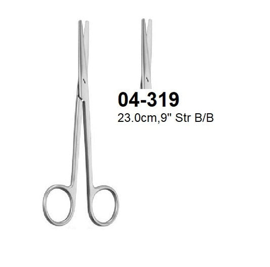 SIMS DISSECTING & GYNECOLOGICAL SCISSORS, 04-319