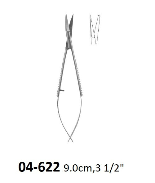 Castroviejo Scissors Spring Type 04-622 – Surgical Design Shop