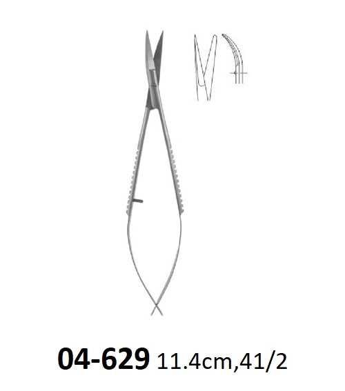 Scissor Type Spring Castroviejo Scissors Spring Type 04-629 – Surgical Design Shop