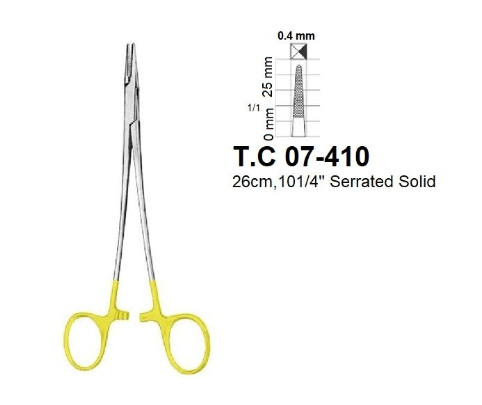 Debakey-Vascular/Extra Light Needle Holders T.C 07-410