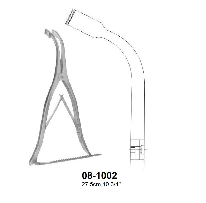 Retractor Ingle Inge Retractor, 08-1002 – Surgical Design Shop