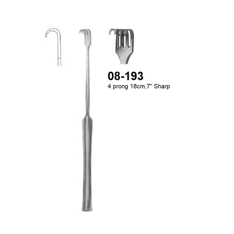 Tracheal Retractor, 08-193 – Surgical Design Shop