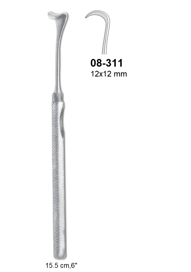 Mannerfelt Hooklet Retractor, 08-311