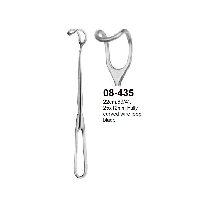 Green Goiter Retractor, 08-435 – Surgical Design Shop