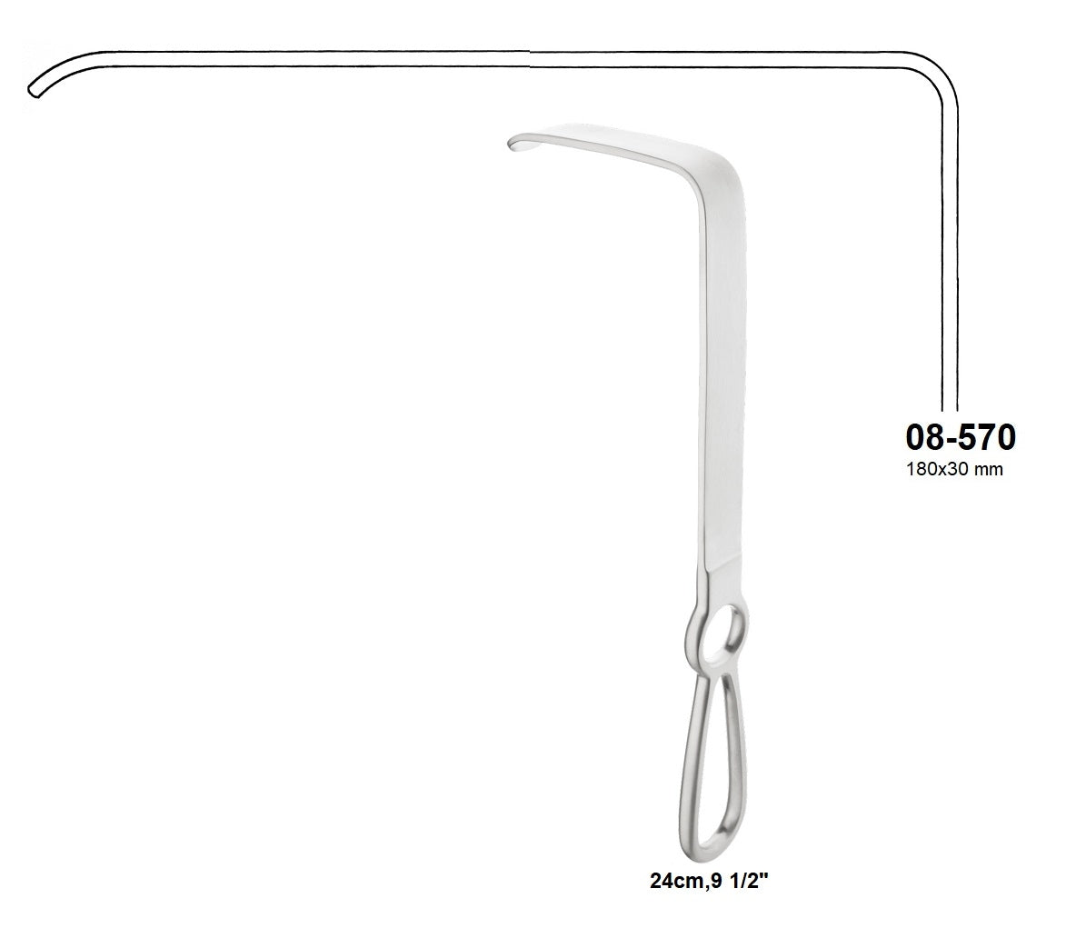Brunner Retractor, 08-570