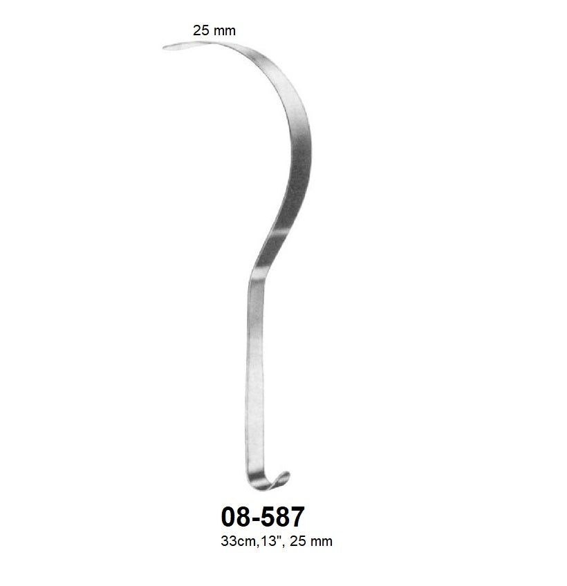 Retractor Daver Deaver Retractor, 08-587 – Surgical Design Shop