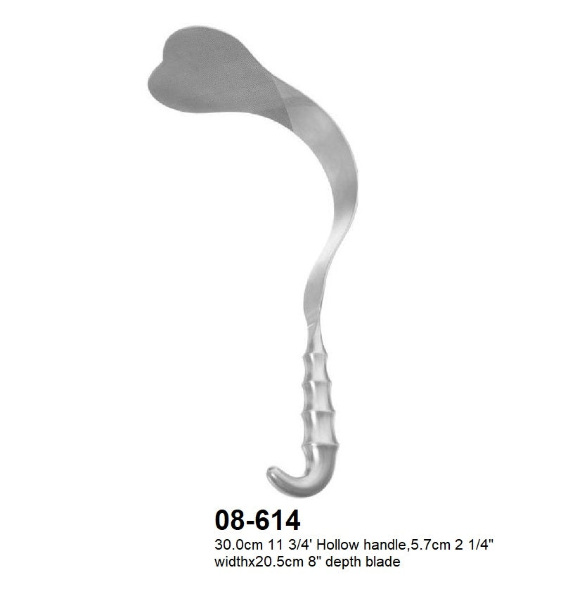 Retractor Small Deep Harrington Extra Deep Retractor, 08-614 – Surgical Design Shop