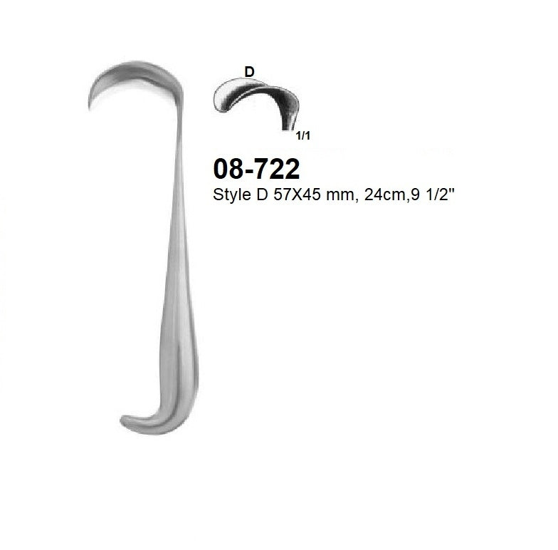 Brewster Retractor, 08-722