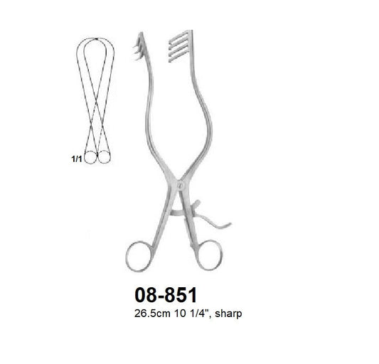 Adson Retractor, sharp, 08-851