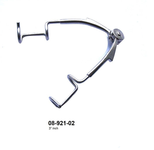 Smith Eye Speculum 3", 08-921-02