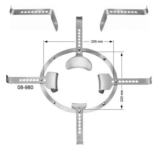 Semm Abdominal Retractor, 08-980