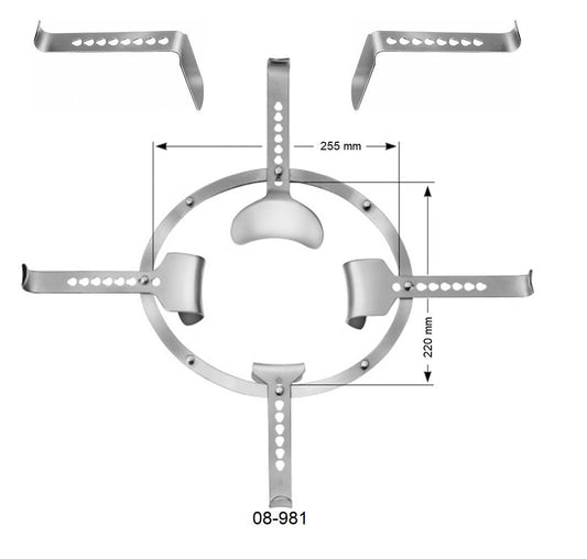 Semm Abdominal Retractor, 08-981