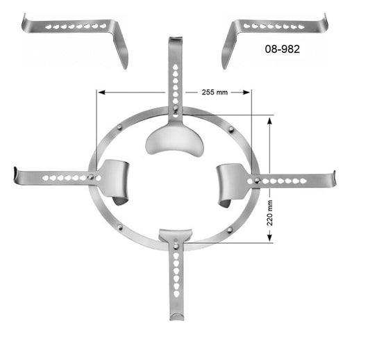 Semm Abdominal Retractor, 08-982