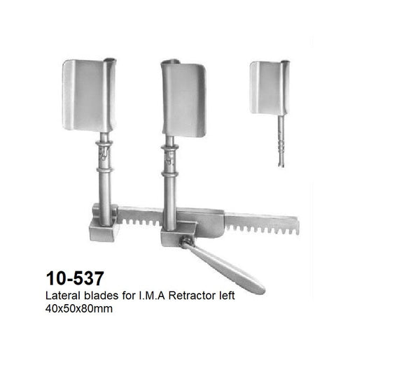Thoracic & I.M.A Rib Retractor, 10-537 – Surgical Design Shop
