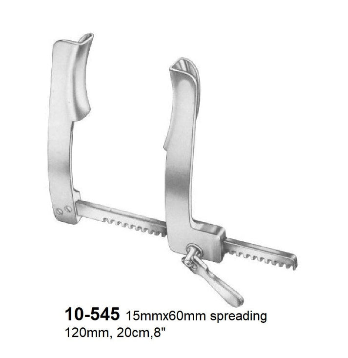 Castaneda Rib Retractor, 10-545 – Surgical Design Shop