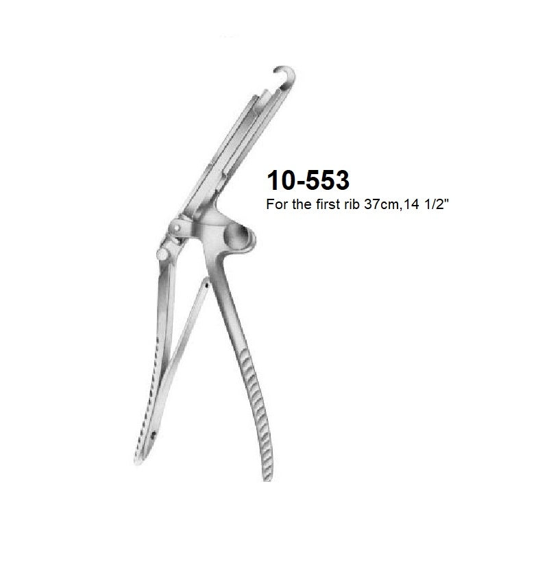 Box Rib Shears Sauerbruch-Frey Rib Shears, 10-553 – Surgical Design Shop