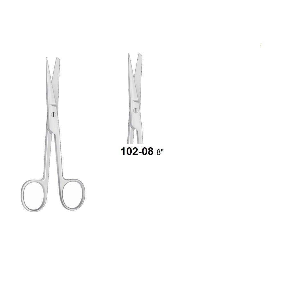 Operating Scissors Cove Rd OPERATING SCISSORS Straight 102-08 – Surgical Design Shop