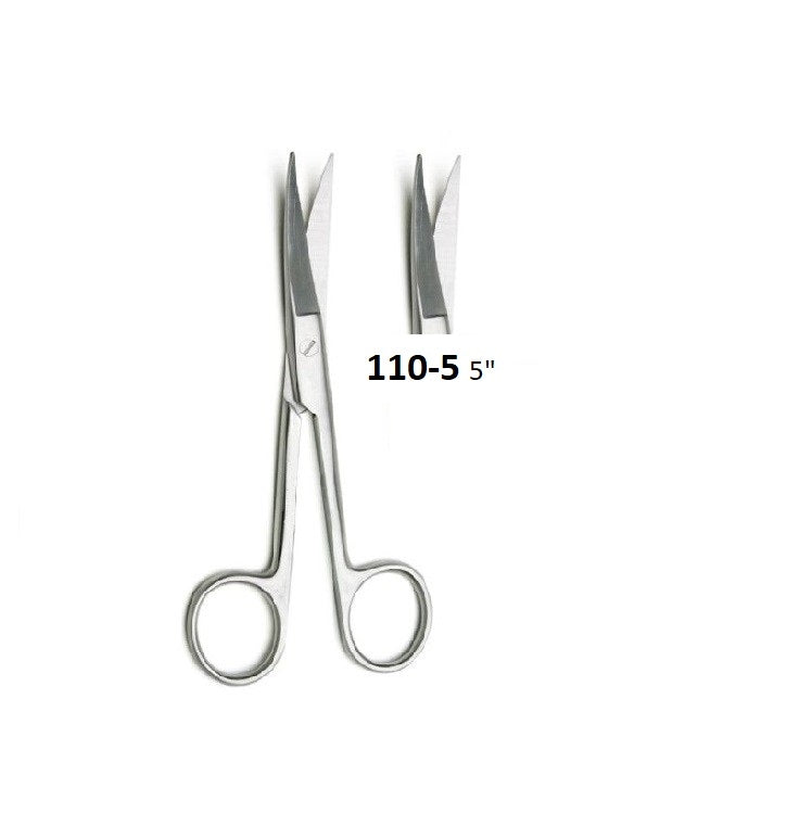 OPERATING SCISSORS Curved 110-5 – Surgical Design Shop