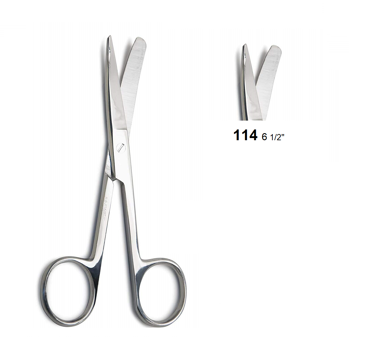 OPERATING SCISSORS Curved 114 – Surgical Design Shop