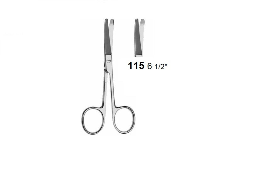 OPERATING SCISSORS Curved 115 – Surgical Design Shop