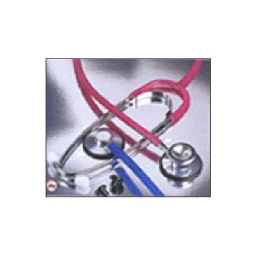 Dual Head Stethoscope Red Tubing