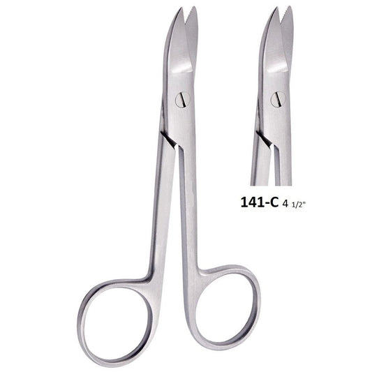 CROWN WIRE CUTTING SCISSORS,ONE BLADE 141-C