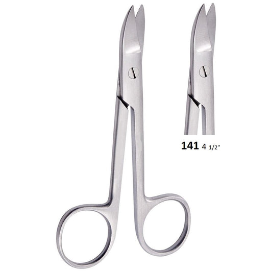 CROWN SCISSORS CURVED 141